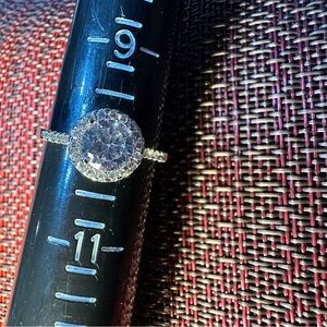 Fragrant Jewels Silver Halo Ring